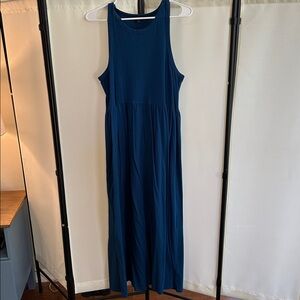 J. Crew Deep Blue maxi dress